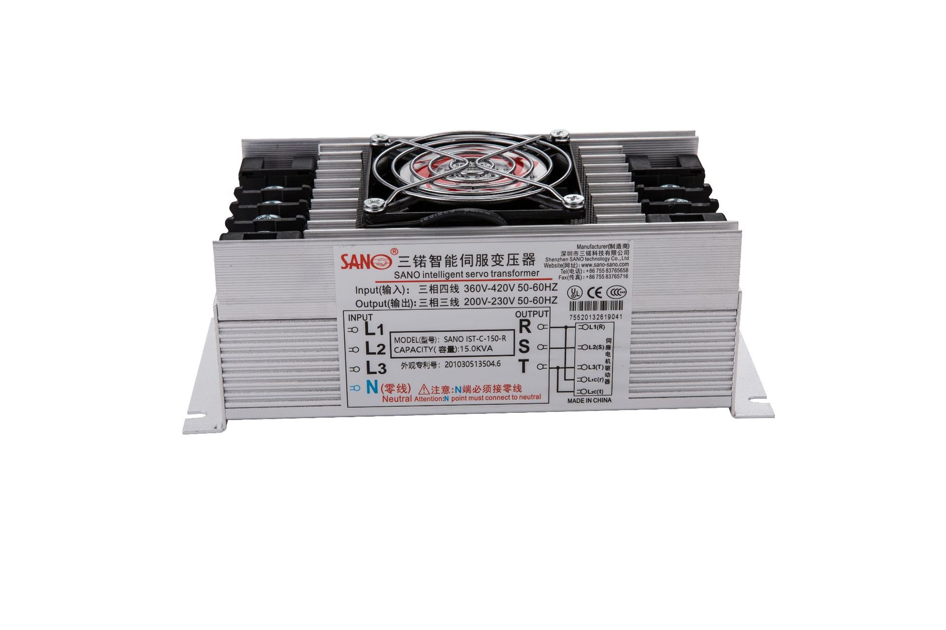 供应15千伏安三相伺服变压器【380V/200V】IST-C-150-R