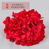 Factory wholesale wedding hydrangea head velvet flower head scenery decoration fake flowers runway flowers flowing flowers flowers head