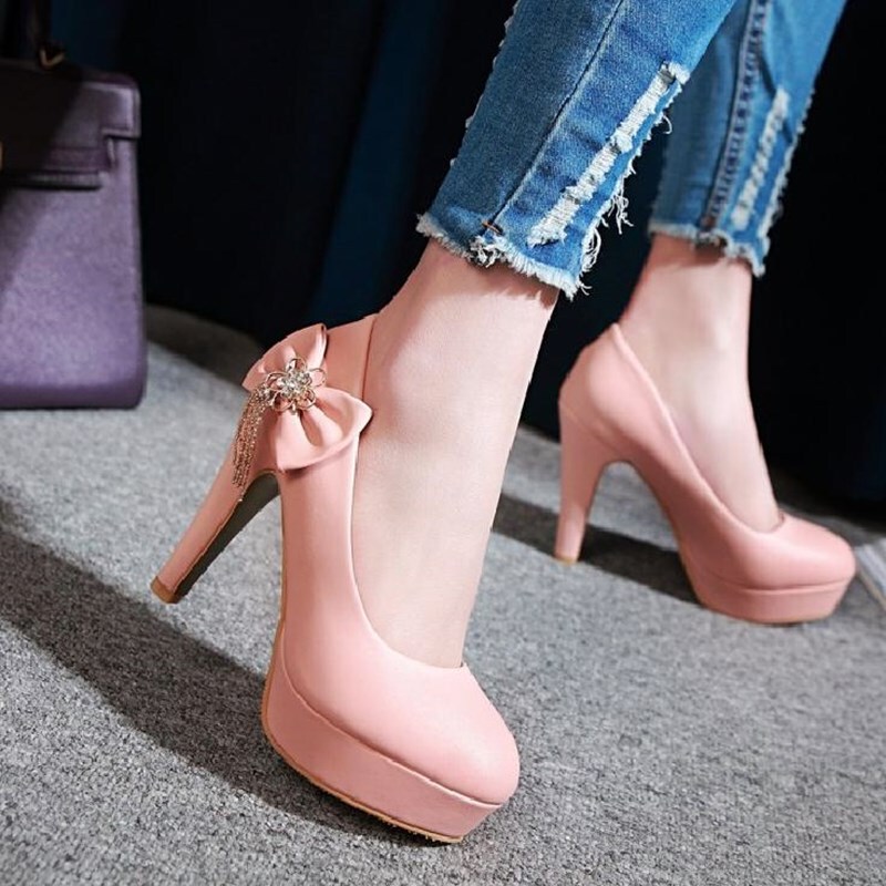 Foot curb 2017 spring low-top shoes Microfiber leather rubber thick heel waterproof table adhesive shoes cute