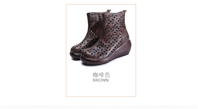 Bottes femme RUOLAN en En cuir - Ref 3355136 Image 16