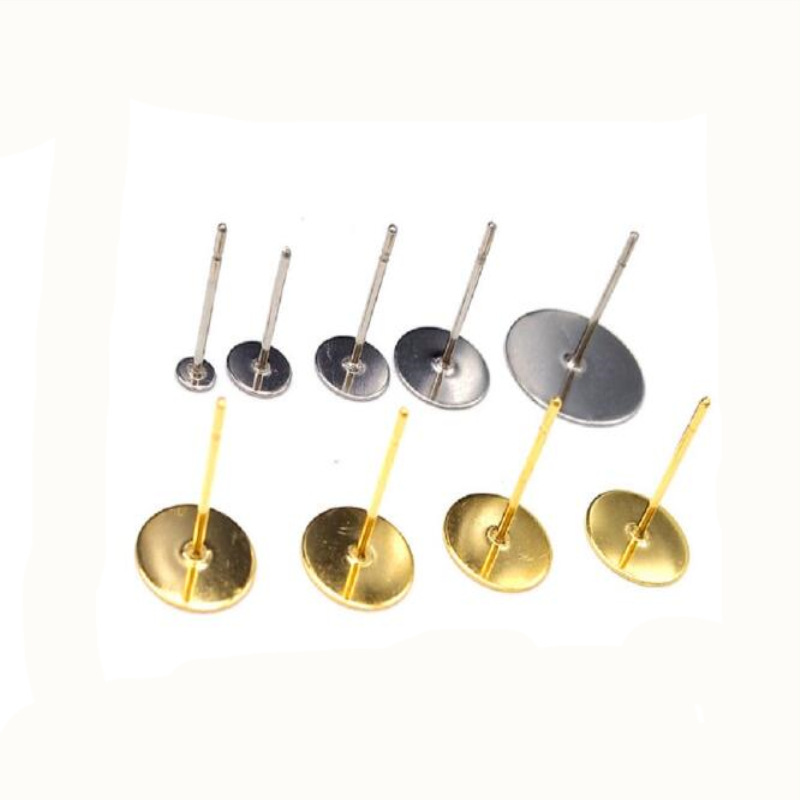 Spot 316 stainless steel flat needle titanium steel needle DIY jewelry accessories 3\/4 Multi-specific gold