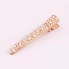 Hairgrip, bangs, scalloped accessory, Korean style, simple and elegant design, diamond encrusted, wholesale