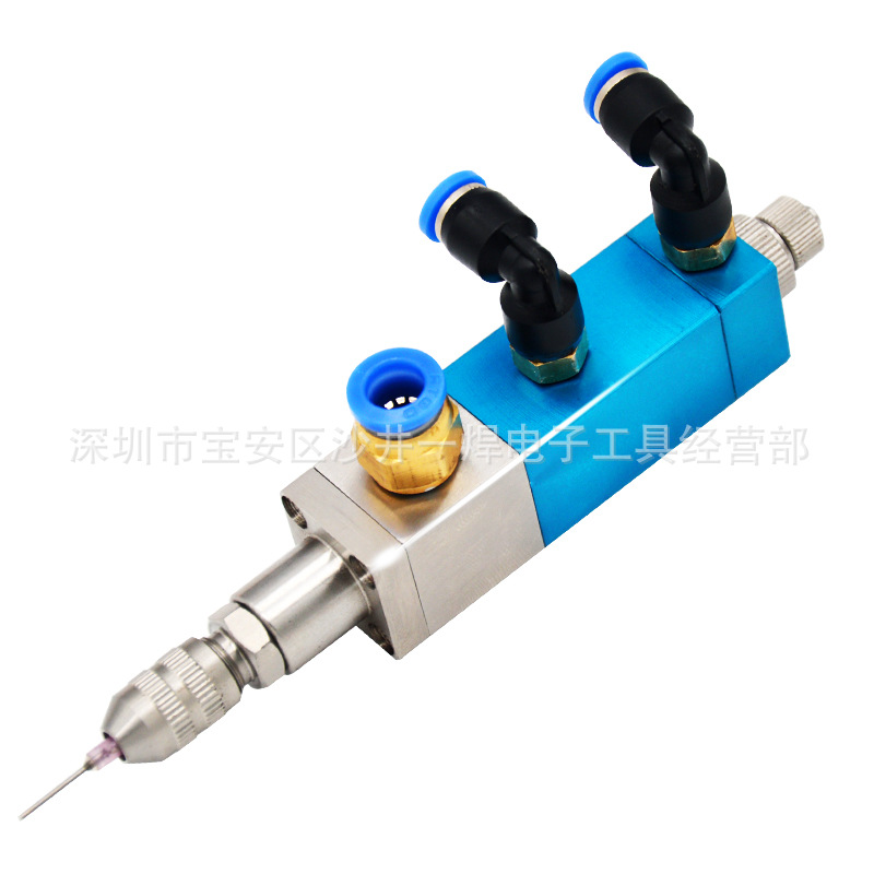 小流量点胶阀回吸式可调气动精密点胶阀黄油ab胶硅胶UV胶点胶配件