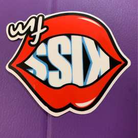 pvc单张透明底贴纸汽车贴纸行李箱贴纸滑板车贴纸自行车贴