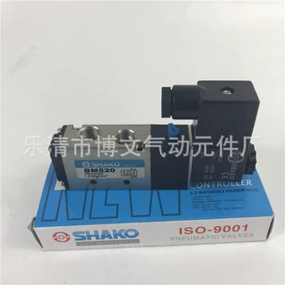 台湾新恭电磁阀 BM520-02S 二位五通单电控DC24V AC220V换向阀