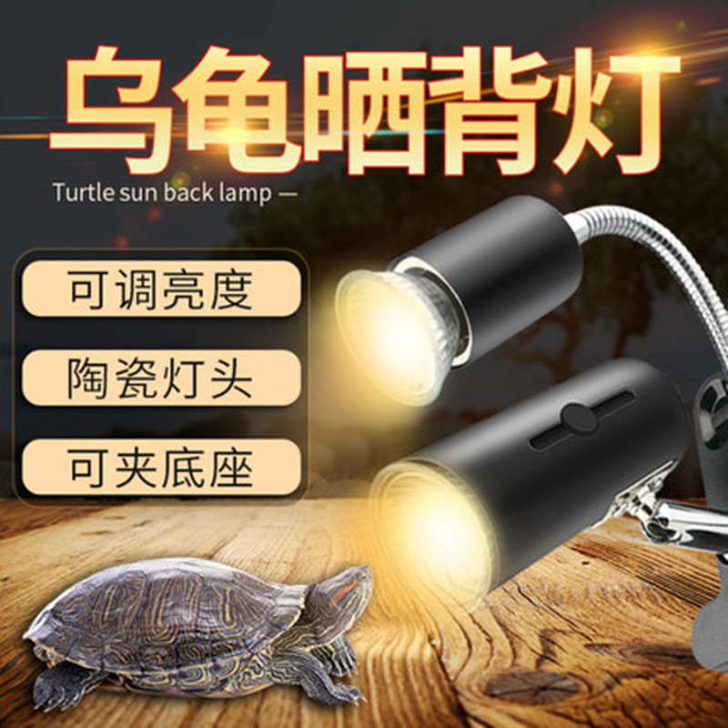 乌龟晒背灯太阳灯乌龟爬宠陆龟蜥蜴多角度调节保温灯晒背灯-阿里巴巴