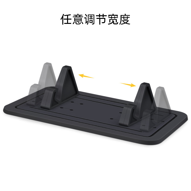 車の携帯電話のスタンドのシリカゲルパッドのゴムの中でコンソールのタブレットのスタンドのデスクトップのアイデアの自動車のナビゲーションの携帯電話のスタンド