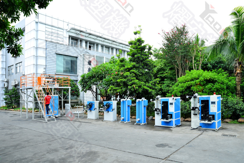 燿安厂家直销PMMA塑料光纤挤出机生产线设备PS光纤挤出设备