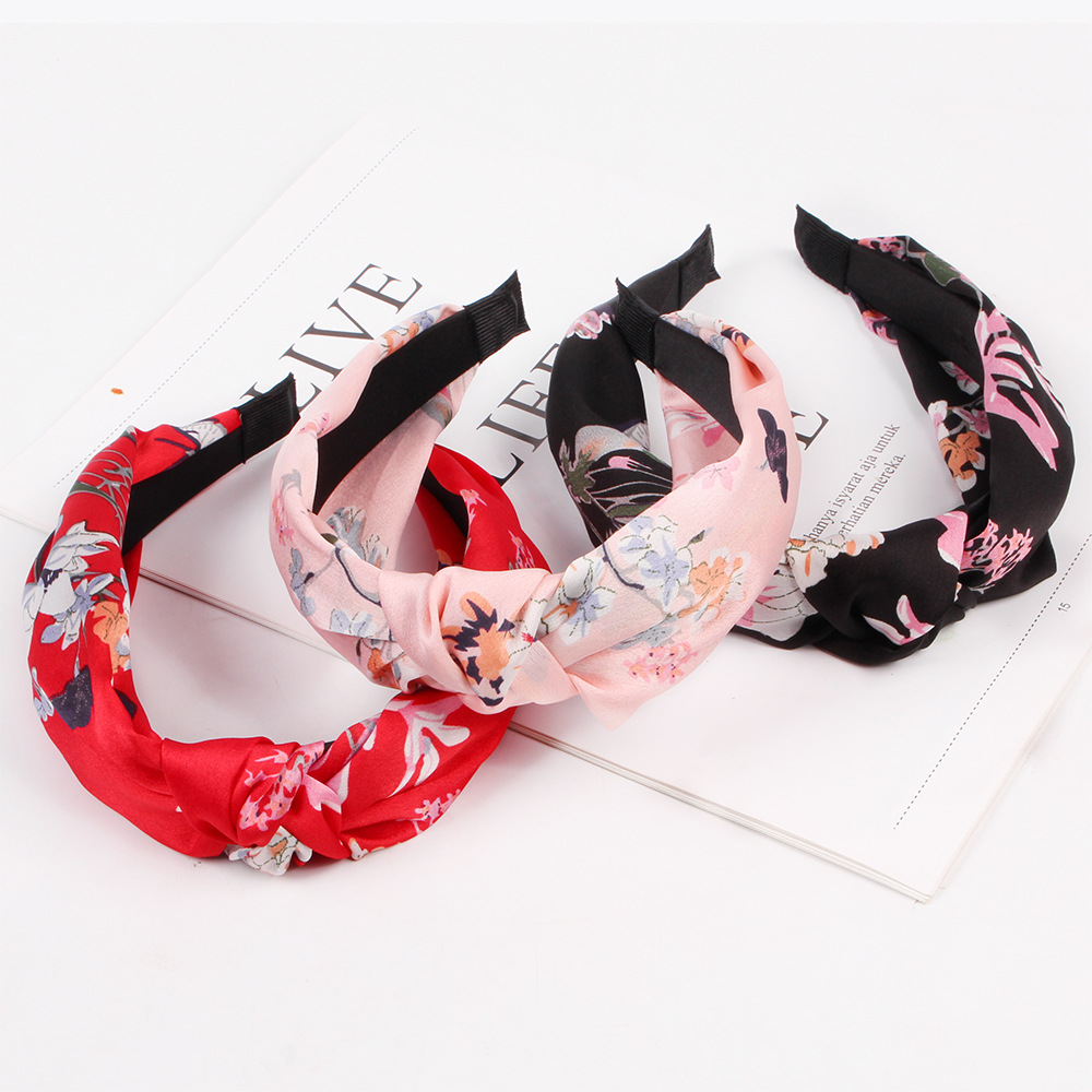 100g Weight Hair Band Hair Accessories Type 1 Piece Quantity Daily Occasion Plaid Pattern Women's Gender Sweet Style Women's Sweet Plaid Cloth Hair Band 6