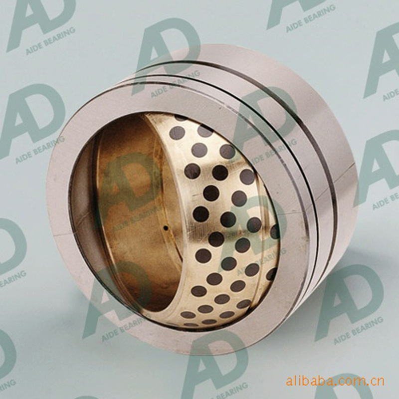 自润滑滑动石墨轴承含油轴承轴承套GE60球形关节无油轴承铜套铜球