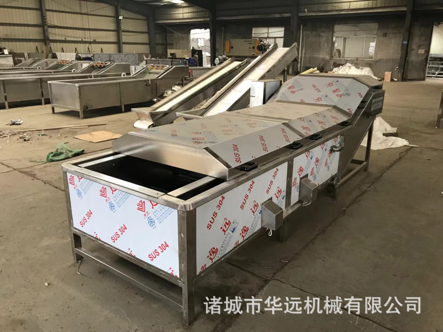 Potherb machining Complete clean Assembly line Bamboo shoots Steaming and boiling Ironing machine Mother Ding Bubble clean Price