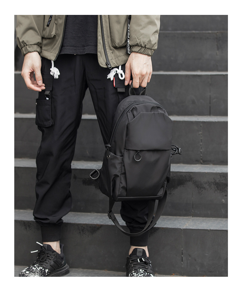 Bolso pecho hombre bandolera impermeable uso diario_voghion.com