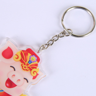 originality Doll Set up a card Decoration transparent laser Acrylic Cartoon Ticket discount winding Magnanimity