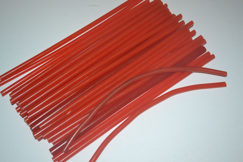 热容胶条红色 热容胶枪胶条 固体胶条  小号热熔胶条 胶棒