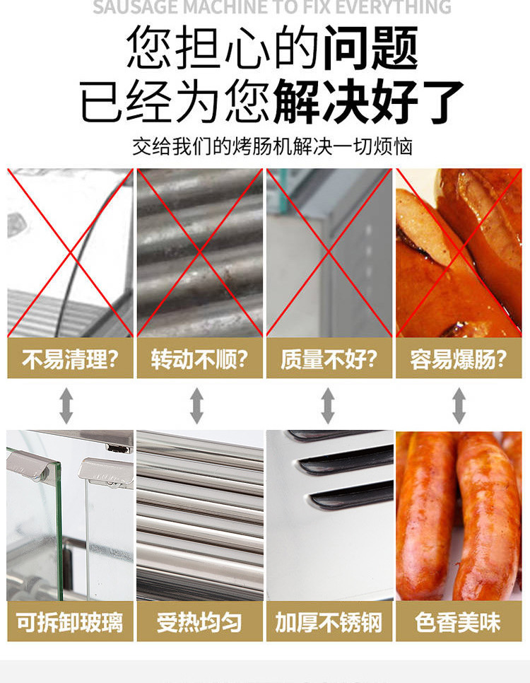 自动恒温烤肠机