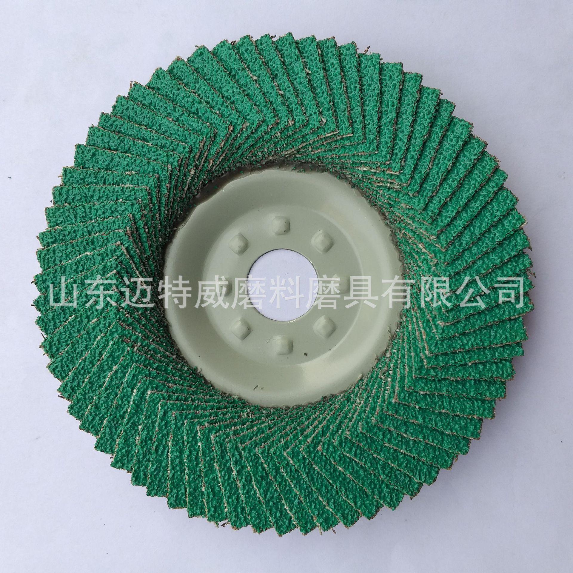 供应千叶片百叶轮打磨片抛光片 百叶片 抛光用平面砂布轮