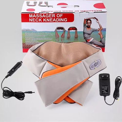 Cervical Massager Kneading Rotating Massage Shawl Heating Kneading Shoulder and Neck Massager Kneading Shawl