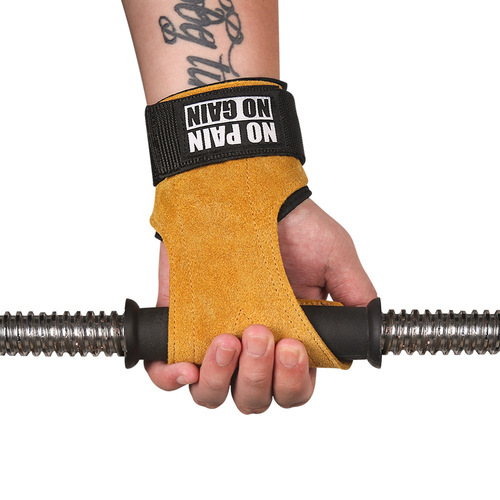 Cowhide palm protector, fitness palm protector, non-slip and wear-resistant wrist protector, deadlift booster belt, grip belt cross-border