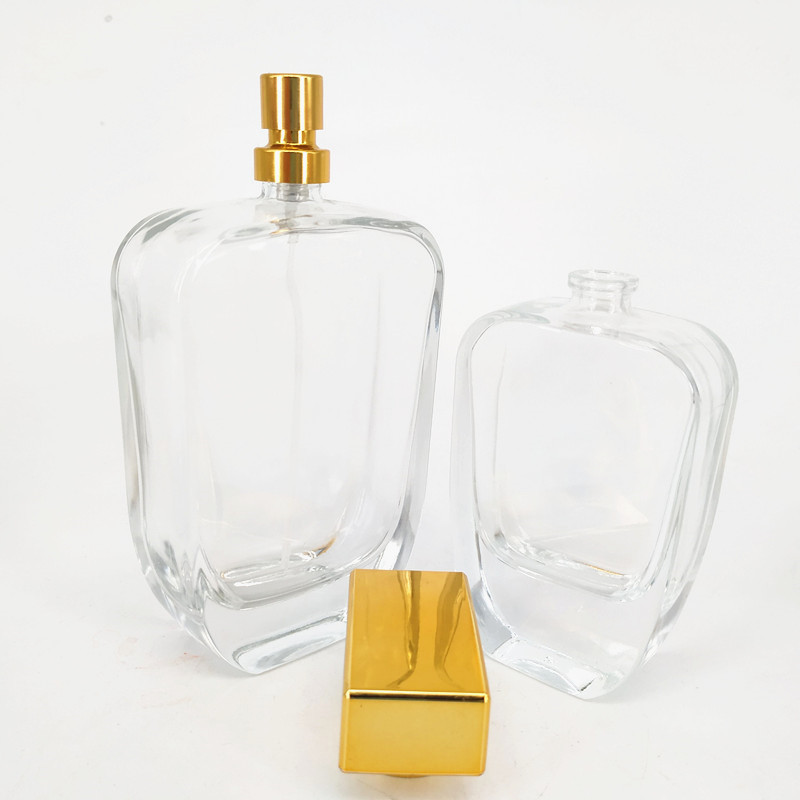 香水瓶玻璃香水瓶50ml100ml喷雾香水瓶透明玻璃瓶