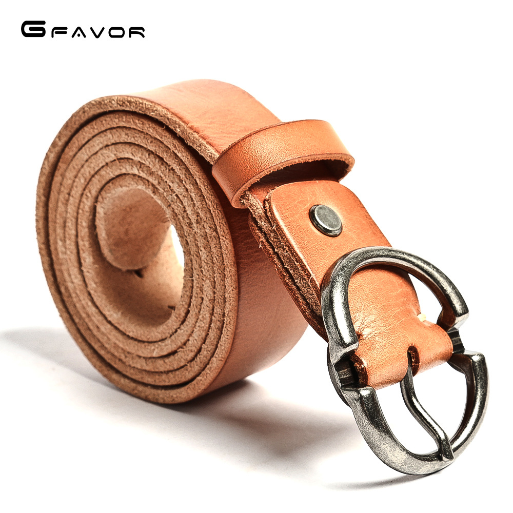 现货 男士真皮皮带针扣牛仔裤宽休闲复古手工头层水洗牛皮男柔软