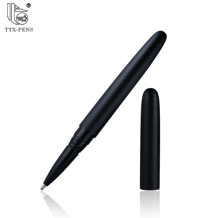 Black metal elite rollerball pen, custom-made, Birthday gift