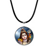 Accessory, necklace, pendant, suitable for import, with gem, India, wholesale