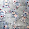 High weight Cotton flannel Woven Plain Cartoon printing Baby blanket pajamas