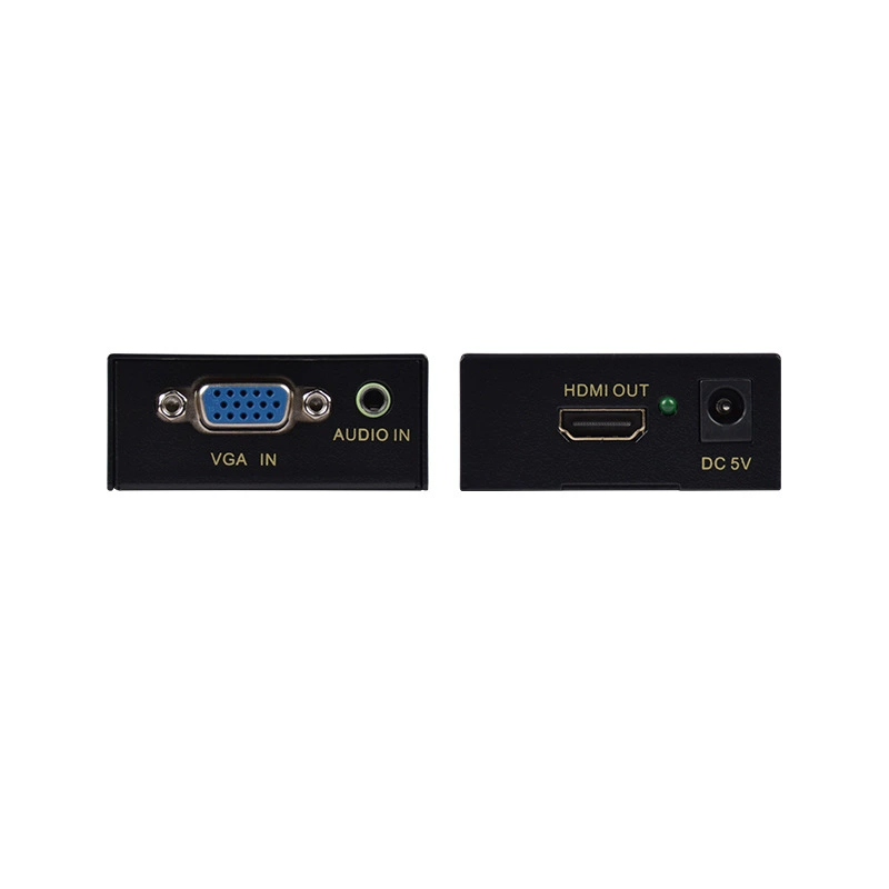 мини тип/высокое разрешение видео сигнал преобразователь VGA в HDMI преобразователь