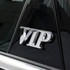 New Personalized VIP Label Auto VIP Peduel Sideline Decoration Stick Modified Metal Tail Label Labor Labor Tick Sticker