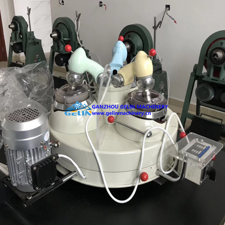 批发XPM三头研磨机 实验室研磨机 小型研磨机 多头研磨机