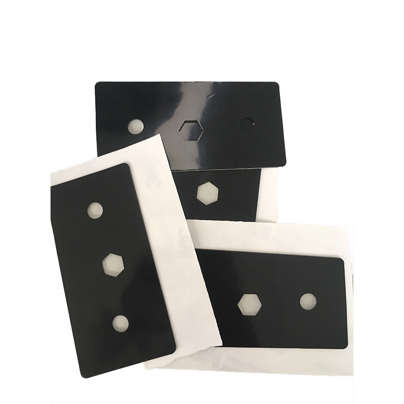 厂家专业模切加工定制黑色自粘硅胶脚垫背胶防滑垫密封垫片