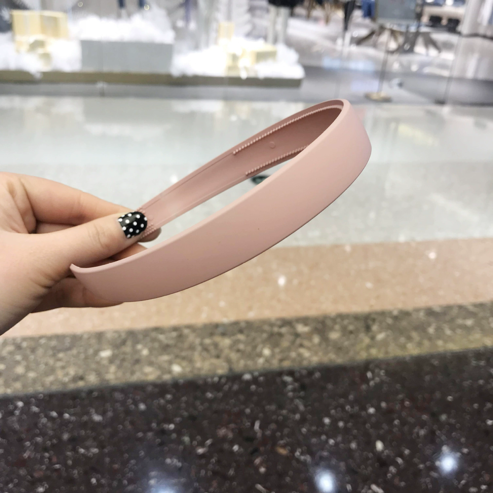 Matte plastic headband, hair accessory, Korean style, simple and elegant design, internet celebrity, wholesale