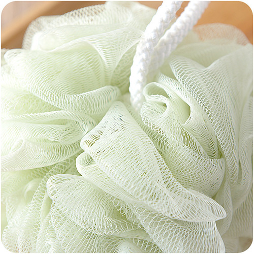 Plain super soft bath flower? Bath ball large bath towel bath flower? Bath bubble bath ball 50g