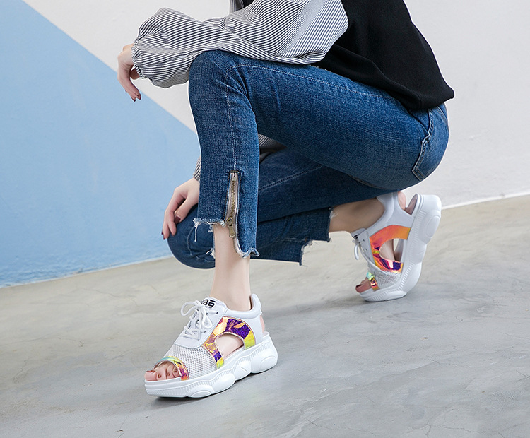 Chaussures été pour femme en Polyuréthane - Ref 3345415 Image 15