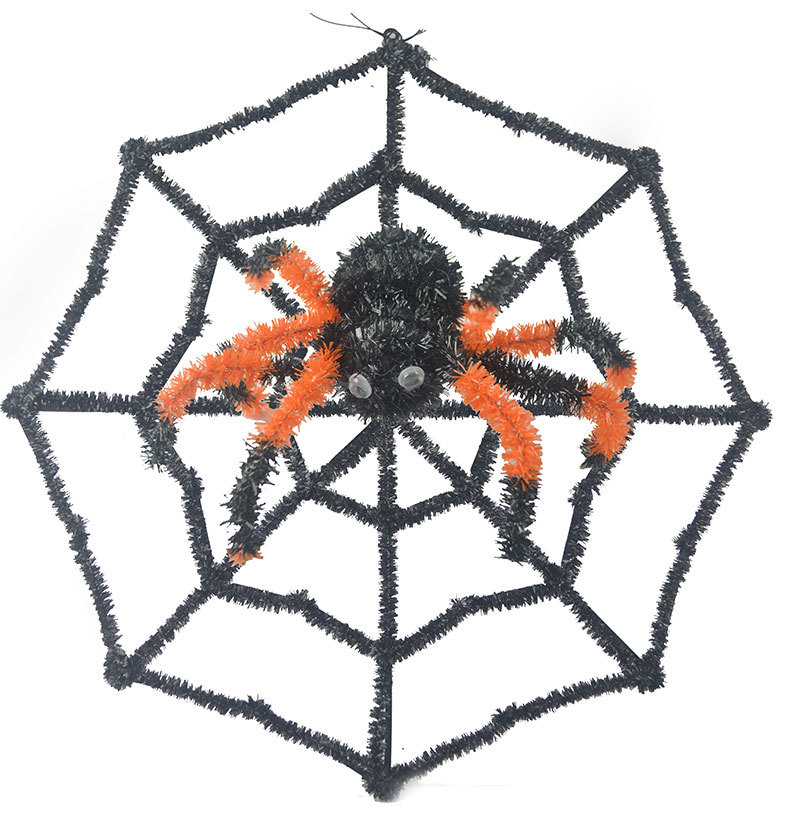 Halloween Araignée Toile D'araignée Plastique Fête Accessoires Décoratifs display picture 4