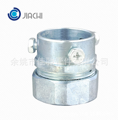 DKJ卡套式接头 卡套式顶丝接头 软管接头 三柱式蛇皮管接头