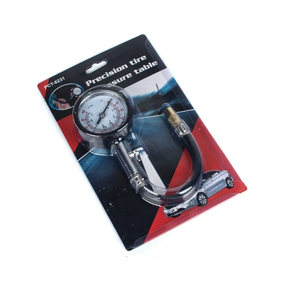 Foreign trade hot sale car tire pressure gauge car tire pressure measuring device car clothing tire pressure gauge
