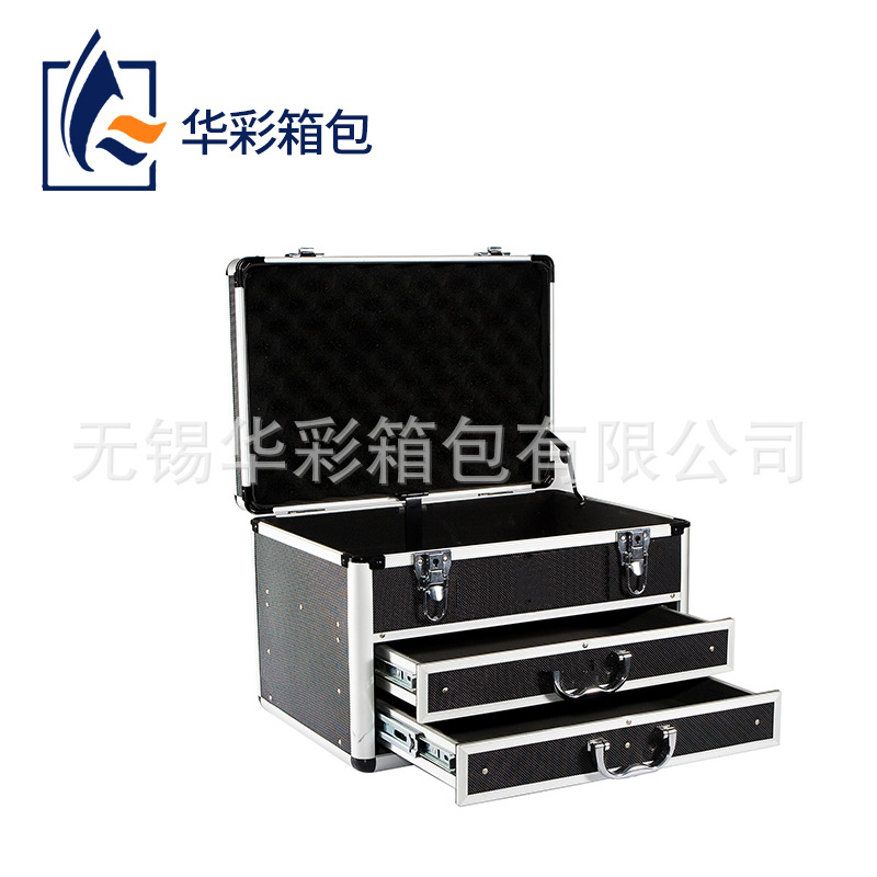 高品质HCGJ-004铝合金工具包生产厂家定制多功能维修收纳工具箱