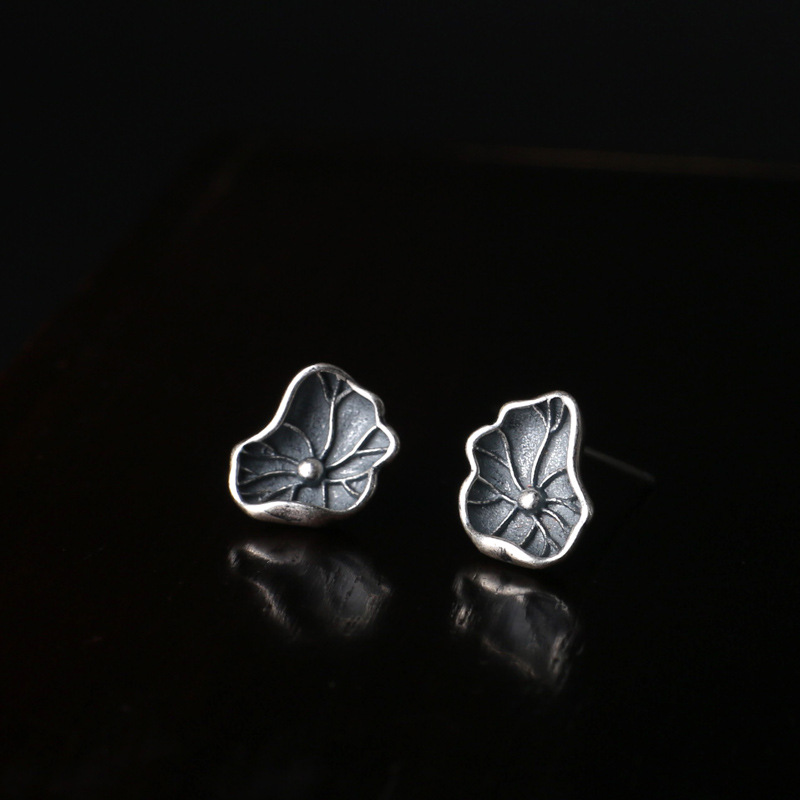 Retro matte ethnic earrings