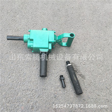 供应气动钢轨钻孔机 ZK19气动轨道钻 矿用轨道气钻厂家