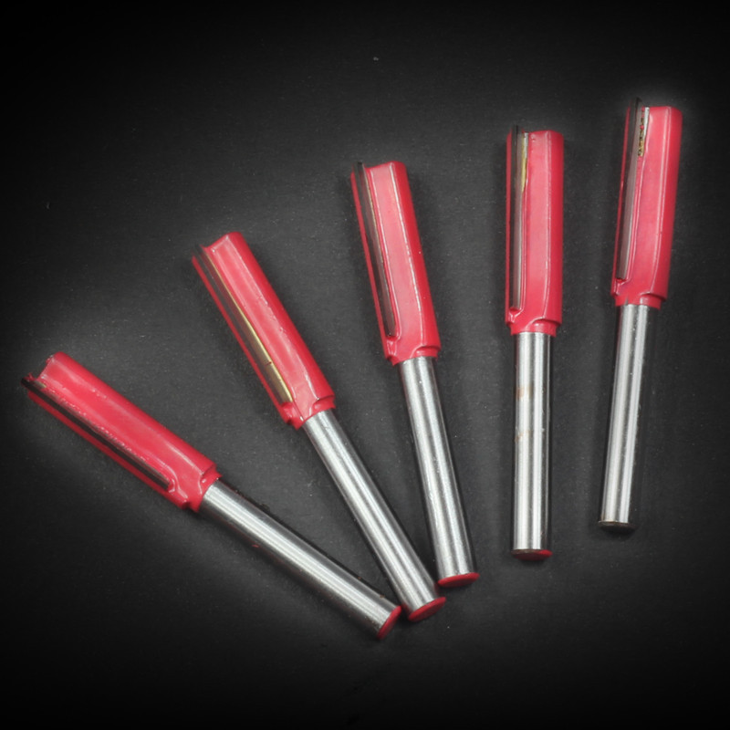 双刃直槽铣刀密度板实木板切割刀木工开料刀数控雕刻机刀具