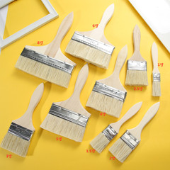 Manufacturer wholesale wooden handle paint brush bristle wooden handle brush industrial cleaning brush glue brush bristle brush