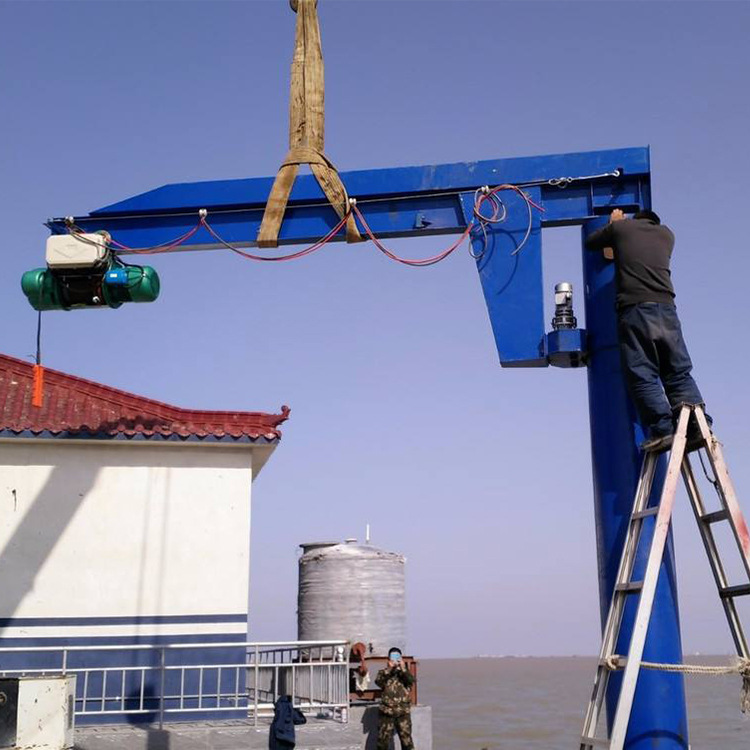 东营厂家2吨BZD型单臂吊 生产厂家360°旋转BZD悬臂起重机