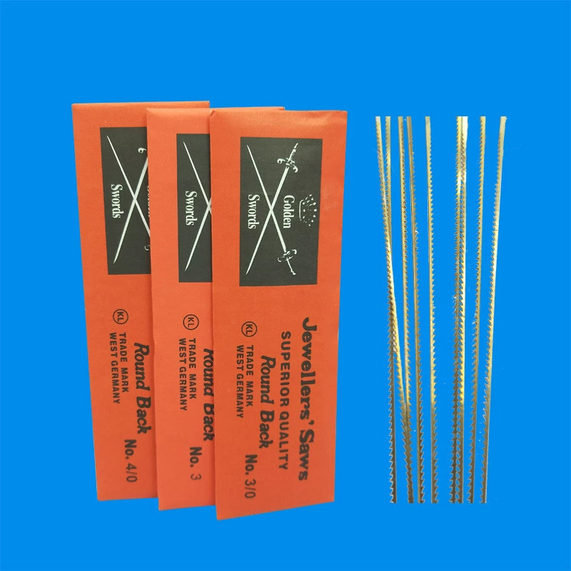 Немецкий двойной меч Бренд пильный диск U-образный лобзик Золотые и серебряные ювелирные изделия Проволочный пильный диск Деревообработка Металлический пильный диск