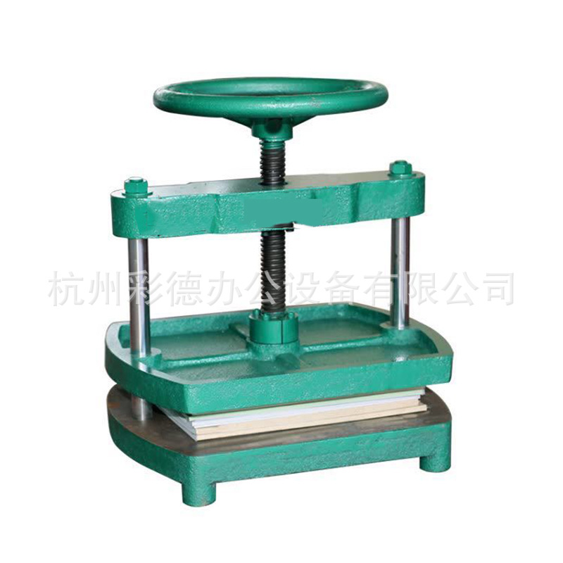 900B Manual Hardcover album Stereotype Flat Bills voucher Dedicated A4 stamp Coin Pressing Machine
