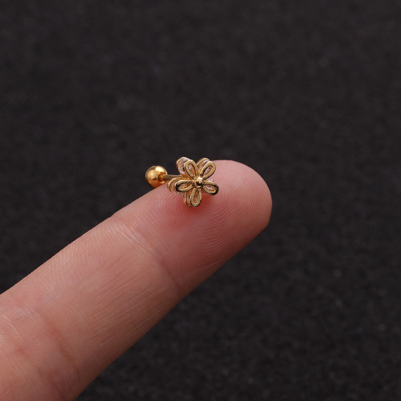 new fashion thin rod screw bow knot pendant earrings wholesale