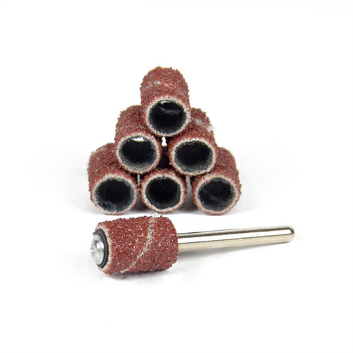 Sandpaper ring grinding head, sandpaper roll, metal rust removal and polishing, Lunwenwan DIY model grinding wheel 51-piece set