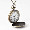 Big quartz watches, bronze pocket watch, castle, wholesale