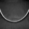 Fashionable chain, pendant stainless steel, necklace suitable for men and women, sweater, accessories