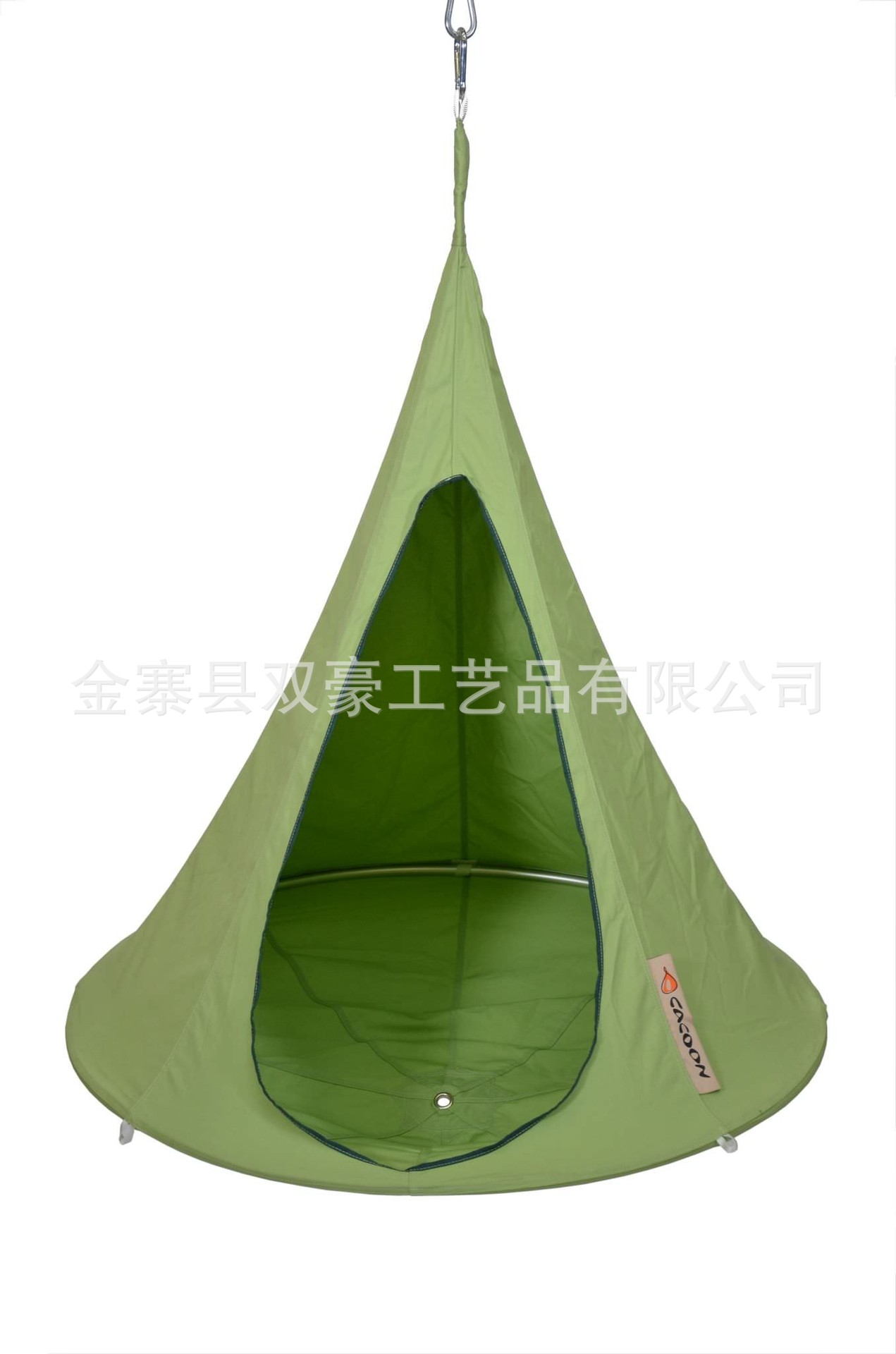 亞馬遜出口歐美創意兒童款戶外室內樹挂飛碟吊床cacoon速賣通